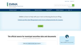 
                            9. EMMA: Municipal Securities Rulemaking Board