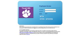 
                            9. Employee Access Login - txeisab03.esc13.net