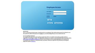 
                            9. Employee Access Login