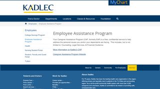 
                            2. Employee Assistance Program | Kadlec