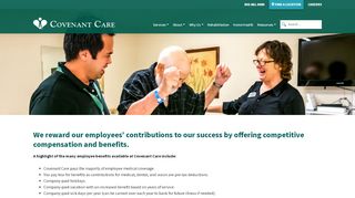 
                            3. Employee Benefits – Covenant Care