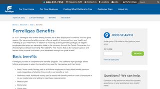 
                            4. Employee Benefits & Information | Ferrellgas