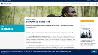 
                            7. Employee Benefits - Mercer Global