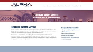 
                            9. Employee Benefits Services – AlphaFS - Alpha Financial ...