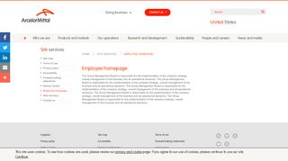 
                            2. Employee homepage :: ArcelorMittal USA