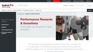 
                            4. Employee Incentives & Rewards | KeyBank