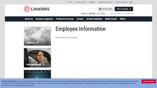 
                            1. Employee Information | L3 Technologies