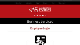 
                            1. Employee Login | A.S. | SDSU