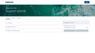 
                            2. Employee login help - Nokia Support Portal
