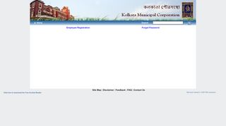 
                            6. Employee Login - Official Website of Kolkata Municipal Corporation