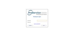 
                            10. Employee Login - ProService