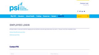 
                            6. Employee Login - PSI