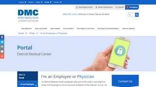 
                            7. Employee or Physician Login - Detroit Medical Center