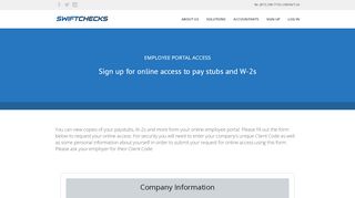
                            7. Employee Portal Access - SwiftChecks
