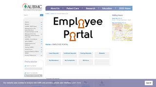 
                            1. Employee Portal - AUBMC