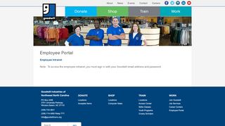 
                            6. Employee Portal | Goodwill Industries of Northwest North Carolina, Inc.