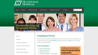 
                            10. Employee Portal - Huntsville Hospital