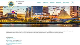 
                            9. Employee Portal - Milwaukee County