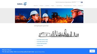 
                            7. employee portal | sasol north american operations