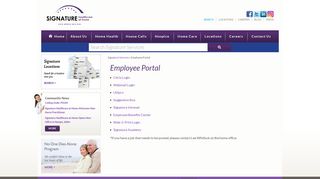 
                            7. Employee Portal - Signature Services