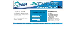 
                            10. Employee Portal - tvdsb