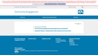 
                            2. Employee Portals - PPG Foundation