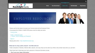 
                            1. Employee Resources - Randolph County