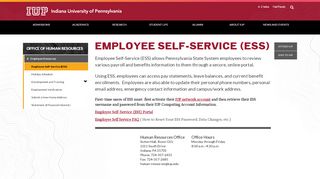 
                            5. Employee Self-Service (ESS) - Employee Resources - Human ...