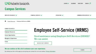 
                            8. Employee Self-Service (HRMS) | University of North Dakota