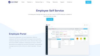 
                            5. Employee Self Service | Payroll on the go - KeyPay UK Payroll