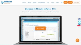 
                            1. Employee Self Service software (ESS) | | PeopleStreme