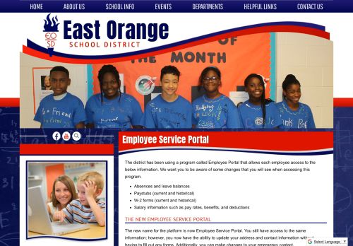 
                            6. Employee Service Portal - East Orange School District