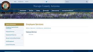 
                            6. Employee Services - Navajo County