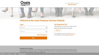 
                            4. Employee Services Website - oasispayroll.com