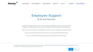 
                            2. Employee Support | Namely