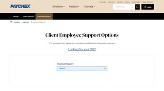 
                            4. Employee Support | Paychex