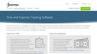 
                            2. Employee Time & Expense Tracking Software | Journyx