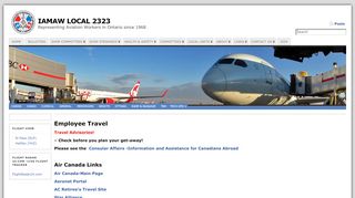 
                            1. Employee Travel « IAMAW Local 2323