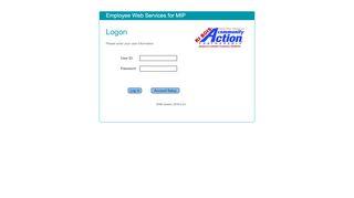 
                            5. Employee Web Services for MIP Log On Window