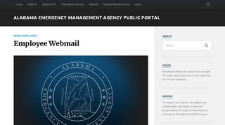 
                            1. Employee Webmail – Alabama Emergency Management Agency ...