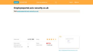 
                            7. Employeeportal.axis-security.co.uk: IIS Windows Server