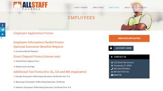 
                            2. Employees - AllStaff Payroll Services