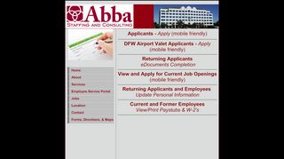 
                            2. employees and returning applicants - Abba Staffing ...