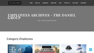 
                            1. Employees Archives - The Daniel Group