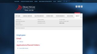 
                            9. Employees | Dean McGee Eye Institute