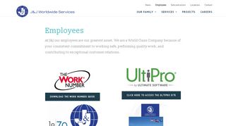 
                            11. Employees - J&J Worldwide Services - jjwws.com