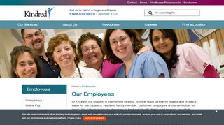 
                            2. Employees | Kindred Healthcare