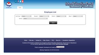 
                            2. Employees List - Education Portal