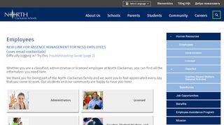 
                            4. Employees | North Clackamas School District
