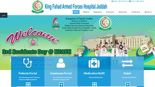 
                            2. Employees Portal - King Fahad Armed Forces Hospital